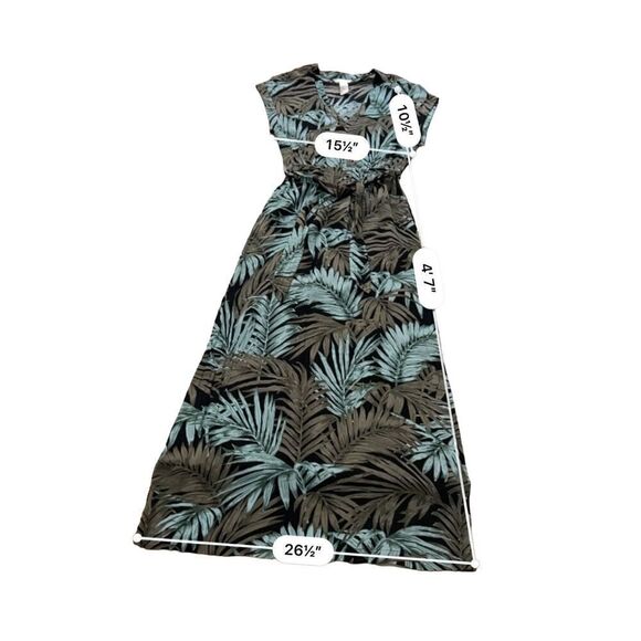 H&M Floral Maxi Dress Summer Flowy Beach Party Dress size 4 - Picture 3 of 8